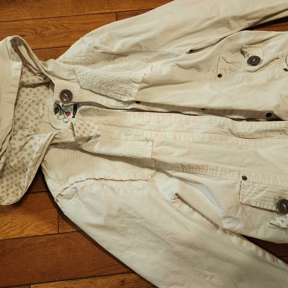 White Jean jacket - Picture 2 of 2